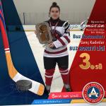 Türkiye Genç Kadınlar Ligi’nin 3.sü “Buz Korsanları Spor Kulübü