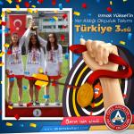 2019 Okçuluk Kadetler Gençler Türkiye Şampiyonasında 3.lük