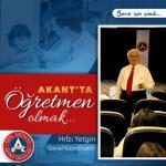 Akant’ta Öğretmen Olmak Semineri