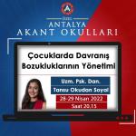 Çocuklarda Davranış Bozukluklarının Yönetimi